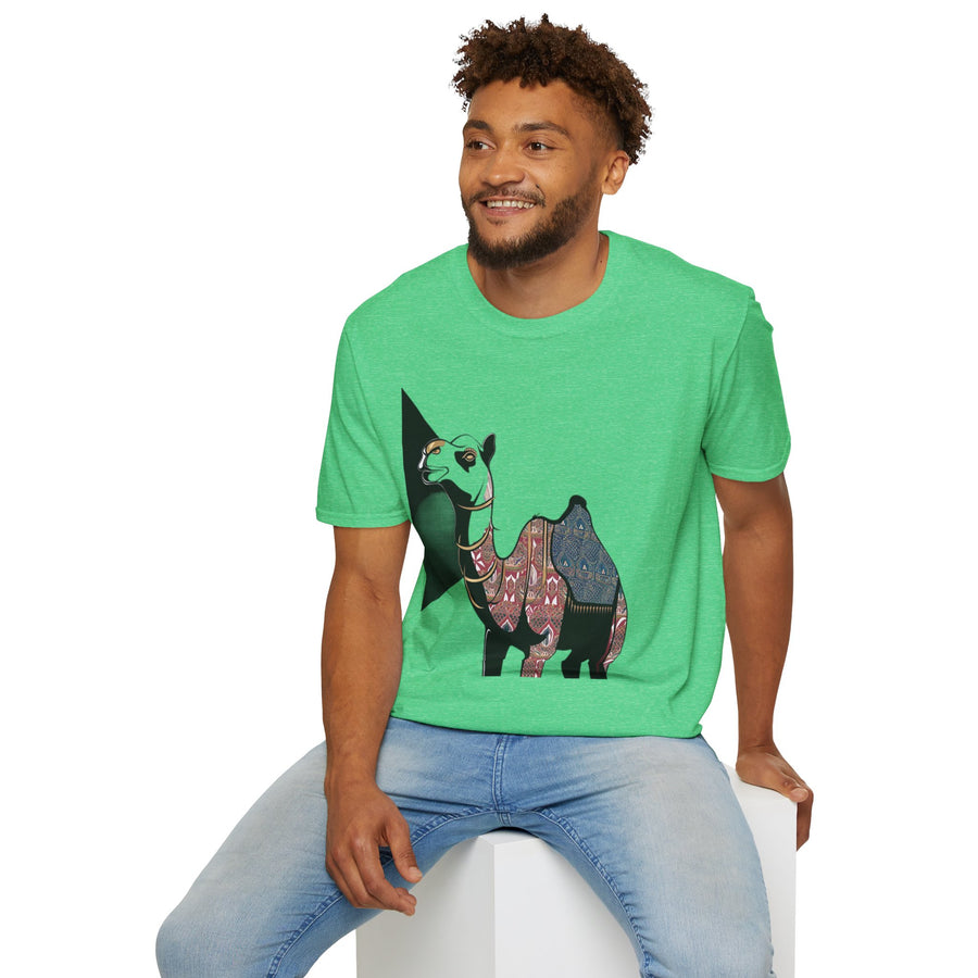 Vibrant Camel Unisex Short Sleeve Softstyle T-Shirt