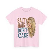 Gildan Salty Hair Unisex Heavy Printed Short Sleeve Cotton Tee