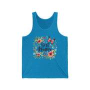 Unisex Jersey Mama Printed Tank Top