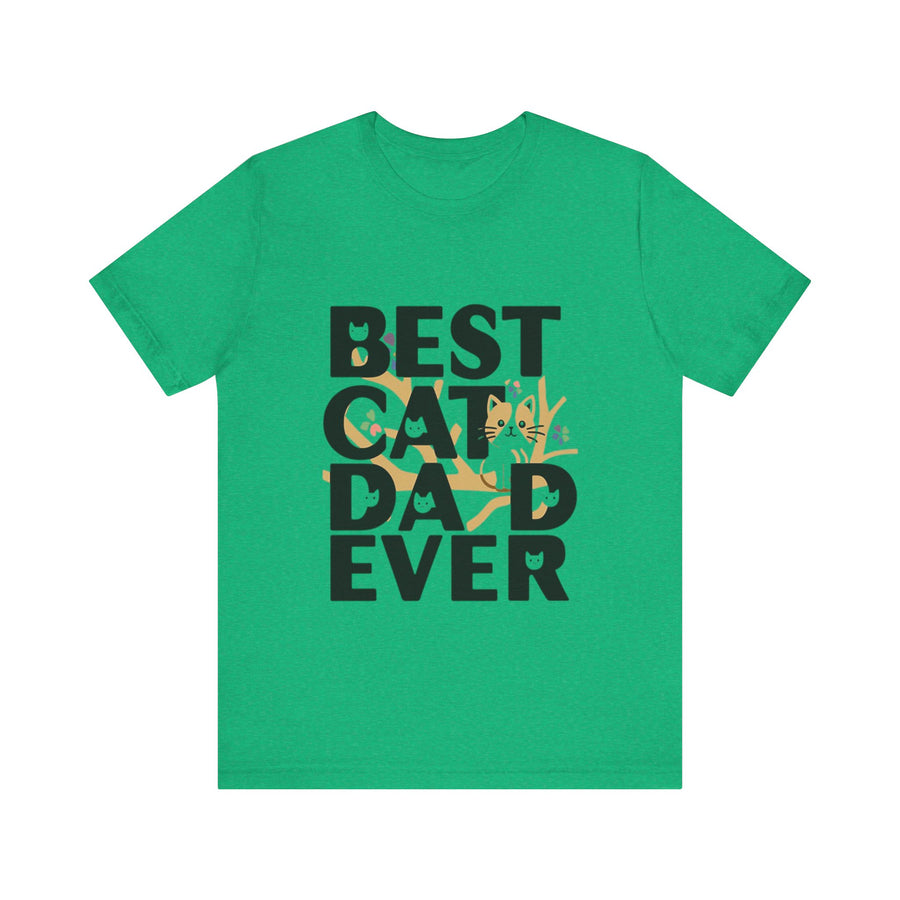 Unisex Jersey Short Sleeve Cat Dad T-Shirt