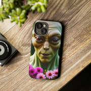 Alien design Phone Case.