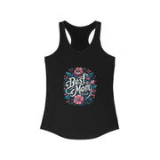 Next Level Women's Ideal Racerback  Chest Print Tank Top