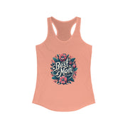 Next Level Women's Ideal Racerback  Chest Print Tank Top