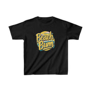 Kids Beach Bum Heavy Cotton Crew Neck  Printed T-Shirt Gildan