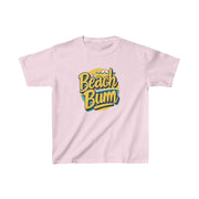 Kids Beach Bum Heavy Cotton Crew Neck  Printed T-Shirt Gildan