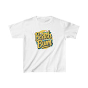 Kids Beach Bum Heavy Cotton Crew Neck  Printed T-Shirt Gildan