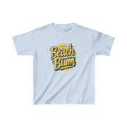 Kids Beach Bum Heavy Cotton Crew Neck  Printed T-Shirt Gildan