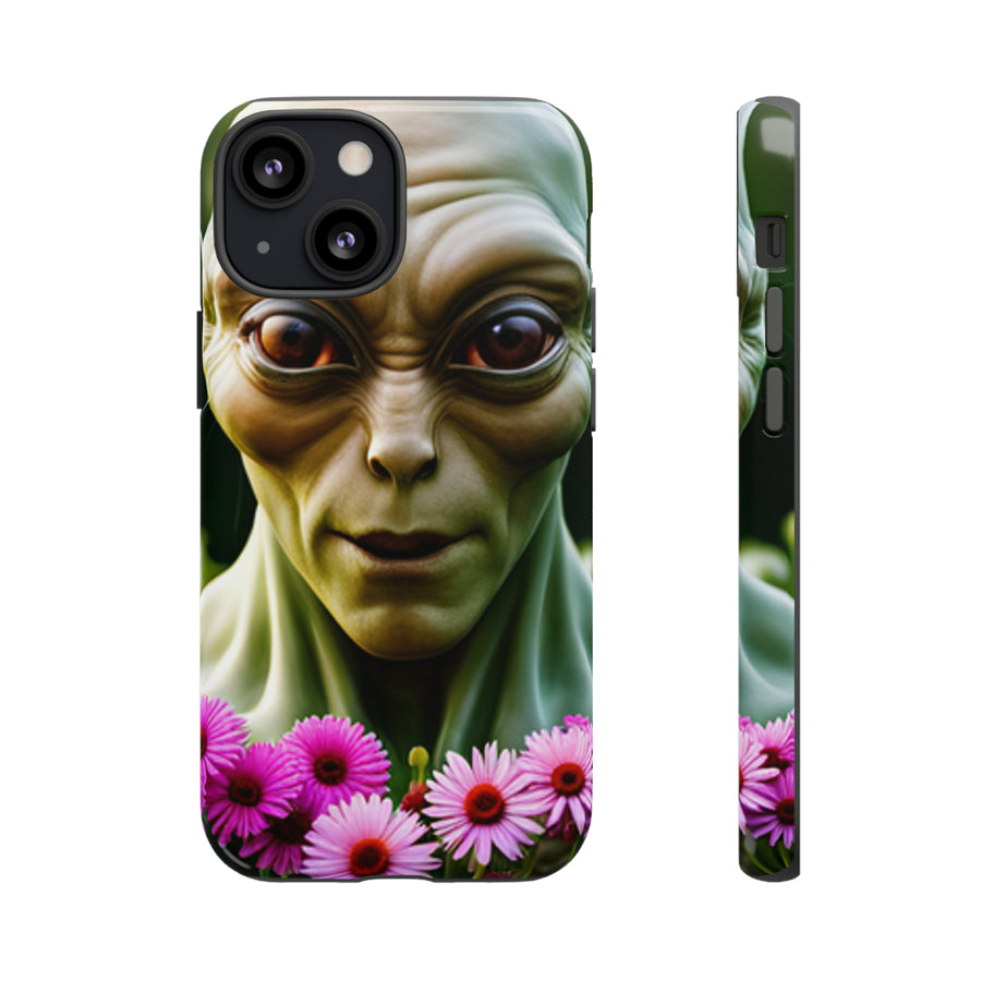 Alien design Phone Case.