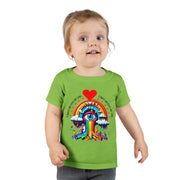 Toddler  100% Ringspun cotton Chest Print Short Sleeve T-shirt