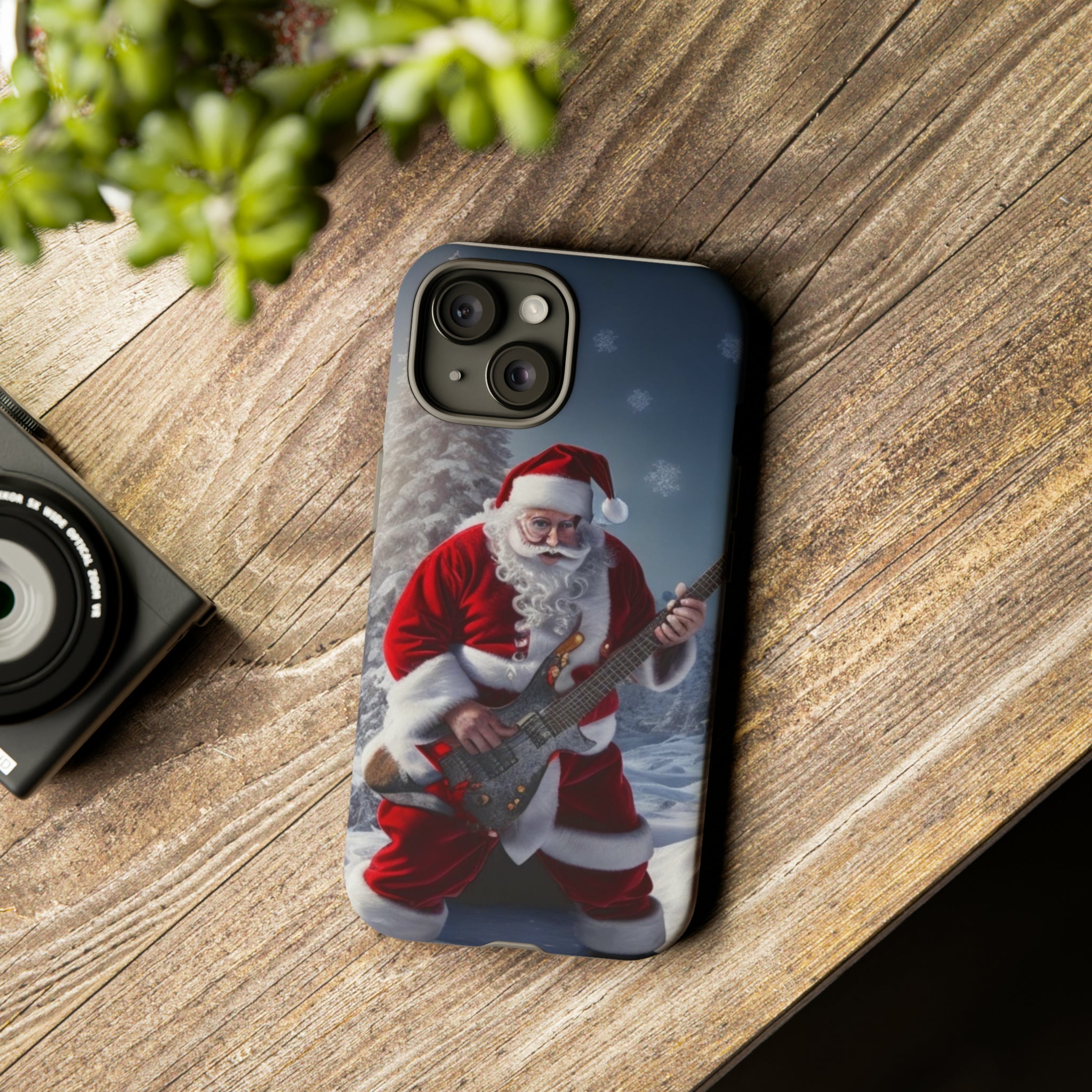 Tough Phone Cases, Santa, Apple iPhone, Samsung Galaxy, and Google Pixel devices with premium-quality custom protective phone cases.