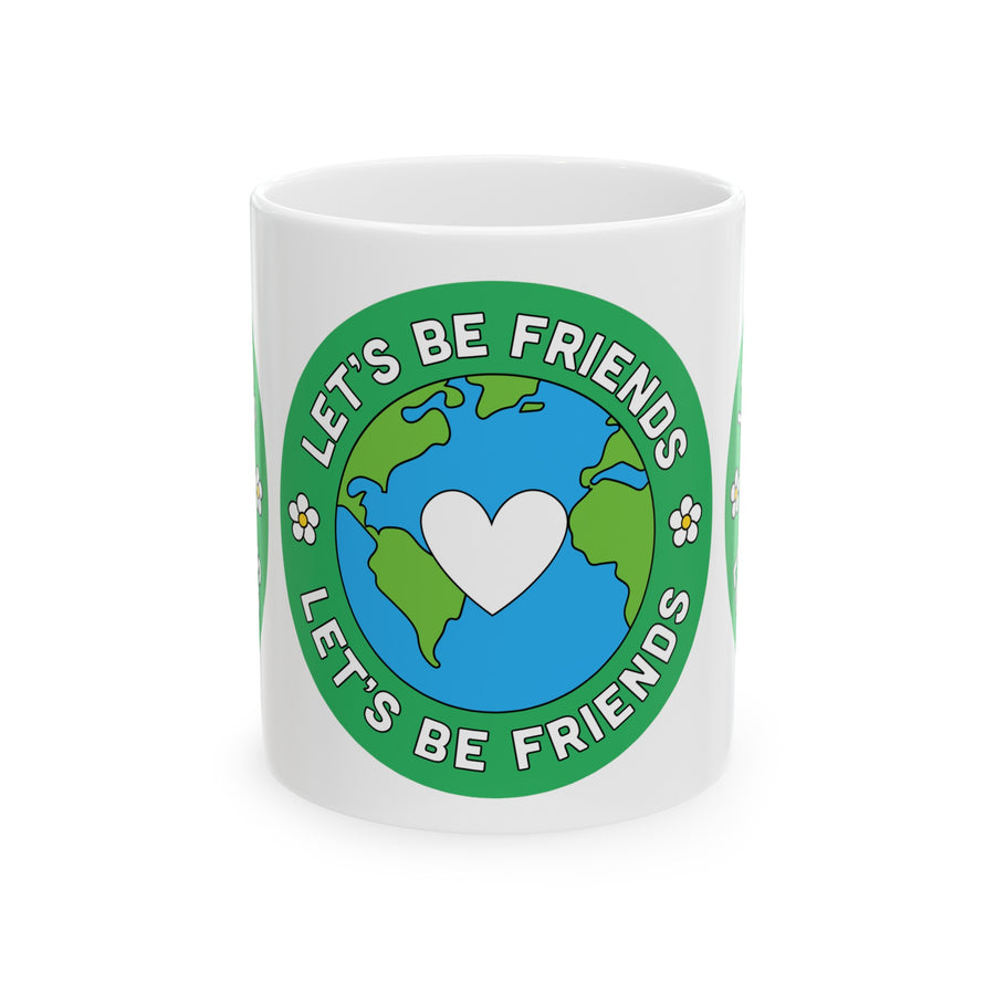 Eco Slogan  Printed Ceramic Mug, (11oz, 15oz)