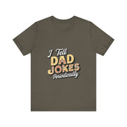 Unisex Jersey Short Sleeve Dad Jokes T-Shirt