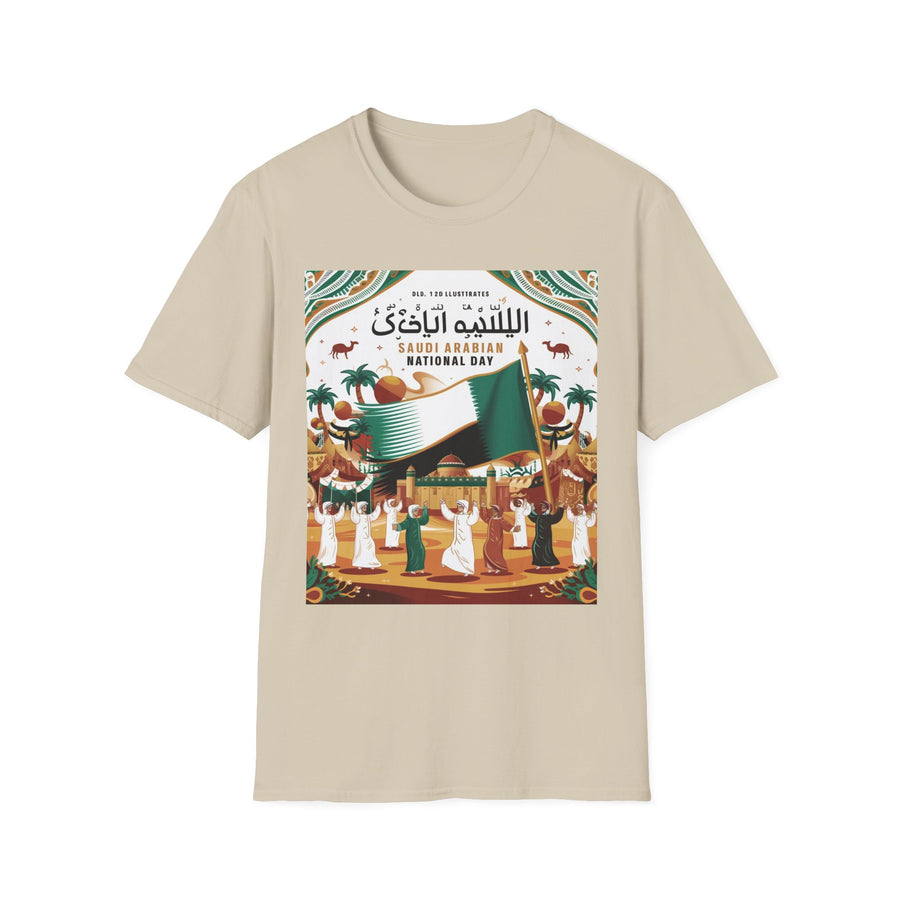 KSA National Day Short Sleeve Softstyle T-Shirt