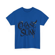 Gildan Chase the Sun Unisex Heavy Printed Short Sleeve Cotton Tee