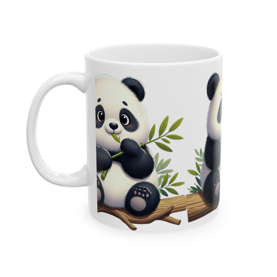 Panda Printed Ceramic Mug, (11oz, 15oz)