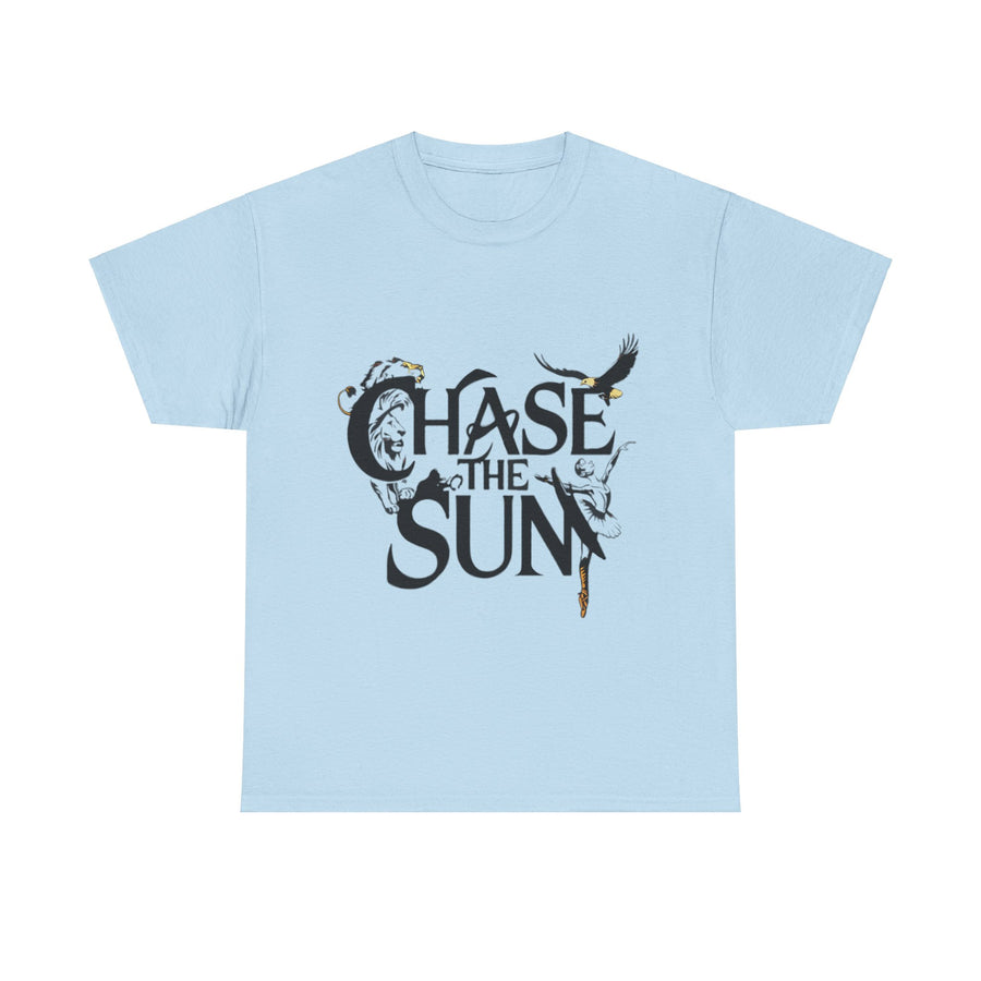 Gildan Chase the Sun Unisex Heavy Printed Short Sleeve Cotton Tee