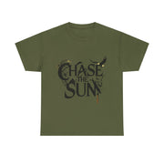 Gildan Chase the Sun Unisex Heavy Printed Short Sleeve Cotton Tee