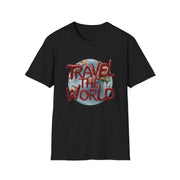 Travel the World Unisex Softstyle Printed T-Shirt