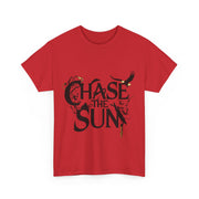 Gildan Chase the Sun Unisex Heavy Printed Short Sleeve Cotton Tee