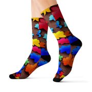 Sublimation Socks, eye catching floral  Designs