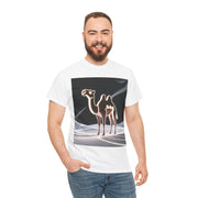 Camel Printed Heavy Cotton Unisex Tee