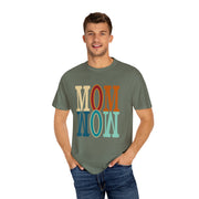 Mom Unisex Garment-Dyed Crew Neck Printed T-shirt