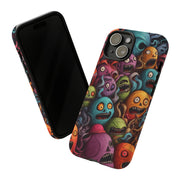 Tough Phone Cases, Colorful Scary Design, Apple iPhone, Samsung Galaxy, and Google Pixel devices with premium-quality custom protective phone cases.