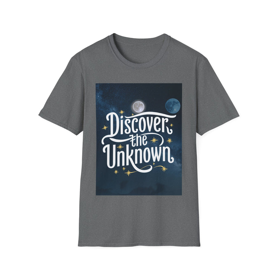 Gildan Discovery The Unknown Unisex Softstyle Chest Print  T-Shirt