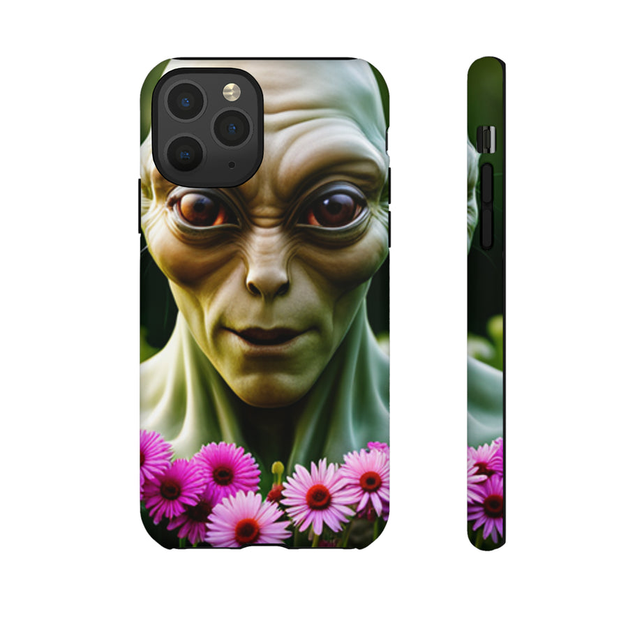 Alien design Phone Case.