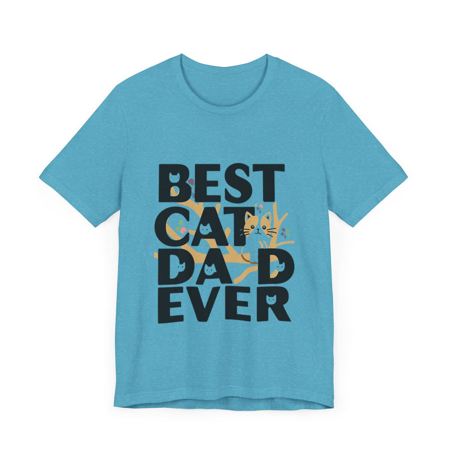 Unisex Jersey Short Sleeve Cat Dad T-Shirt