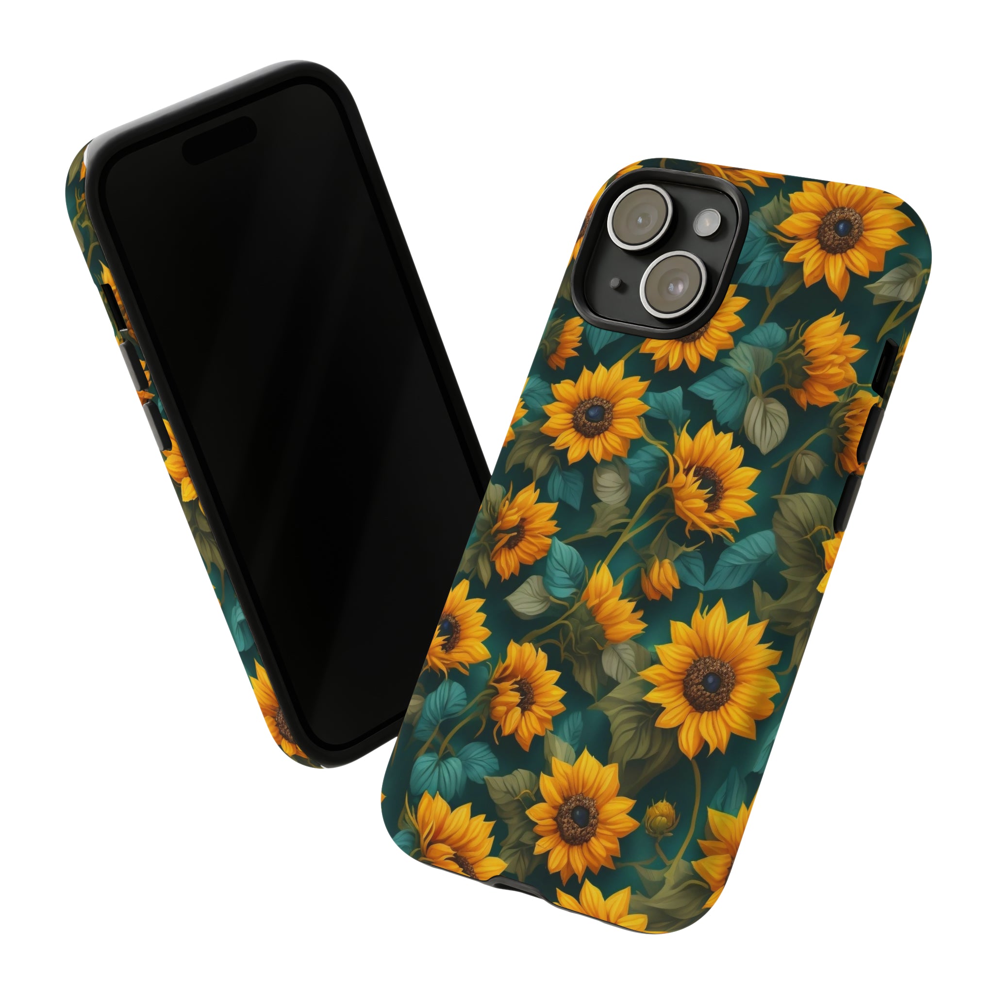 Tough Phone Cases, Floral Design, Apple iPhone, Samsung Galaxy, and Google Pixel devices with premium-quality custom protective phone cases.