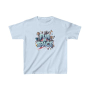 Kids Heavy Cotton Short Sleeve Printed Tee