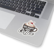 Ice Coffee Kiss-Cut Stickers