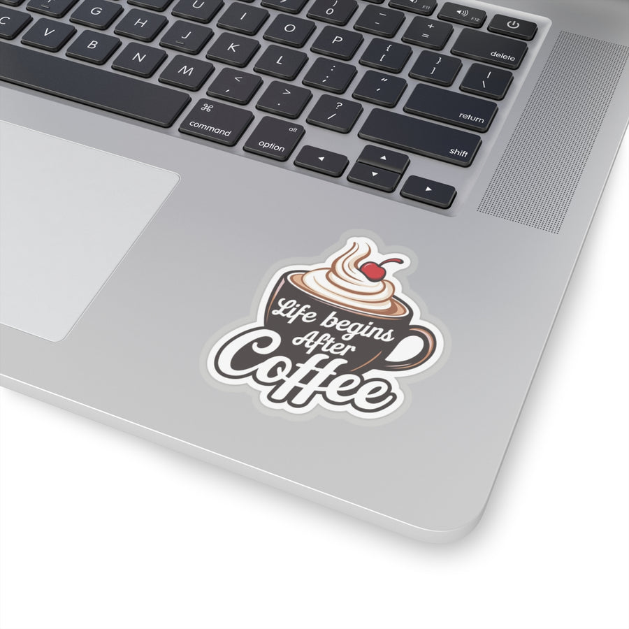 Ice Coffee Kiss-Cut Stickers