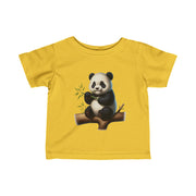 Infant Fine Jersey  Panda Printed Tee