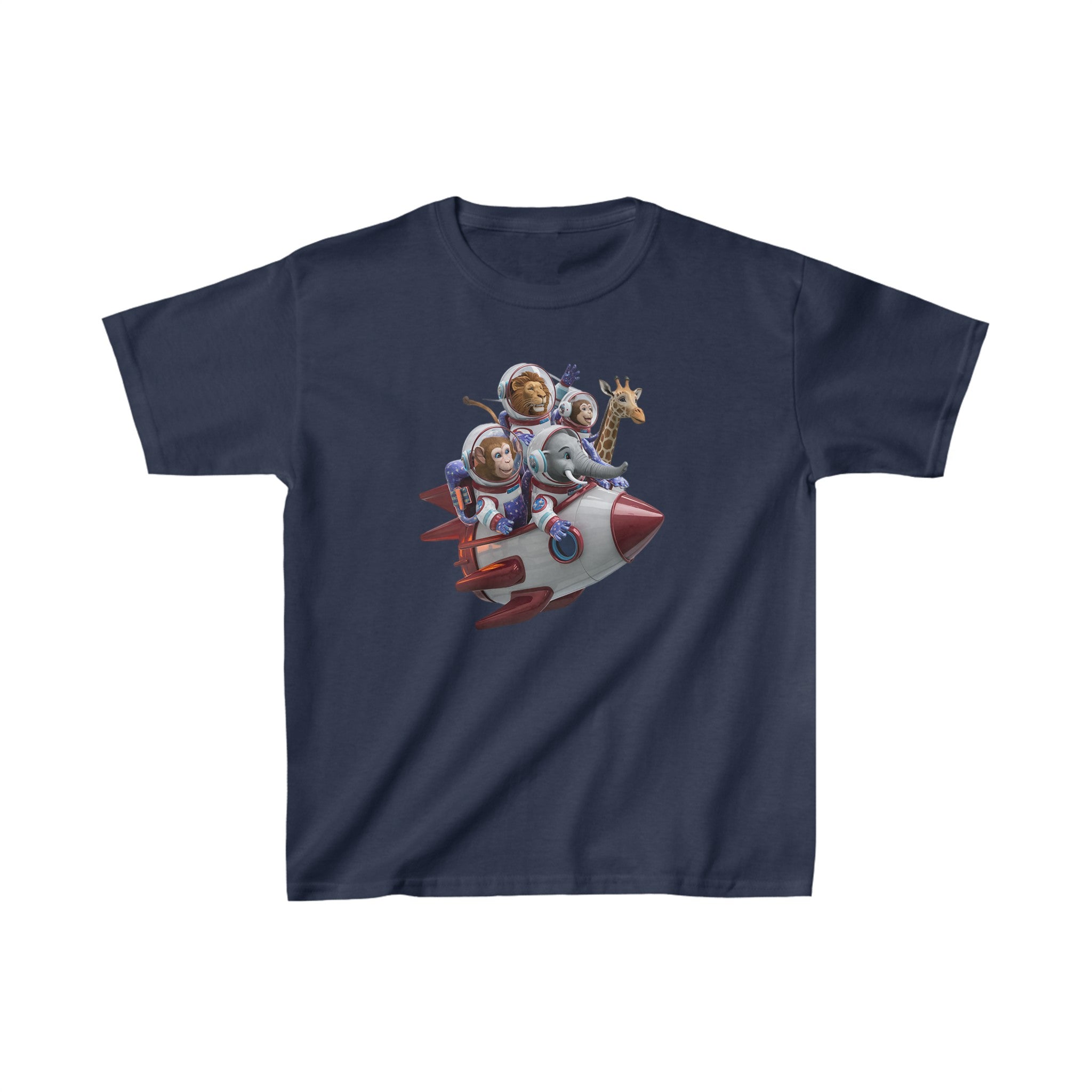 Kids Heavy Cotton Space Adventure Tee