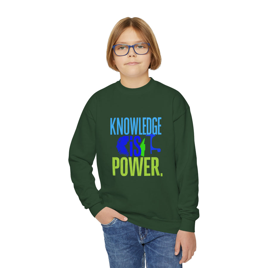 1st Grade Teacher Youth Crewneck Sweatshirt