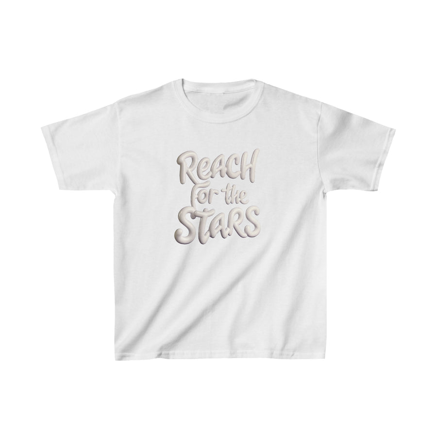 Kids Heavy Cotton Short Sleeve for the Stars Printed Tee