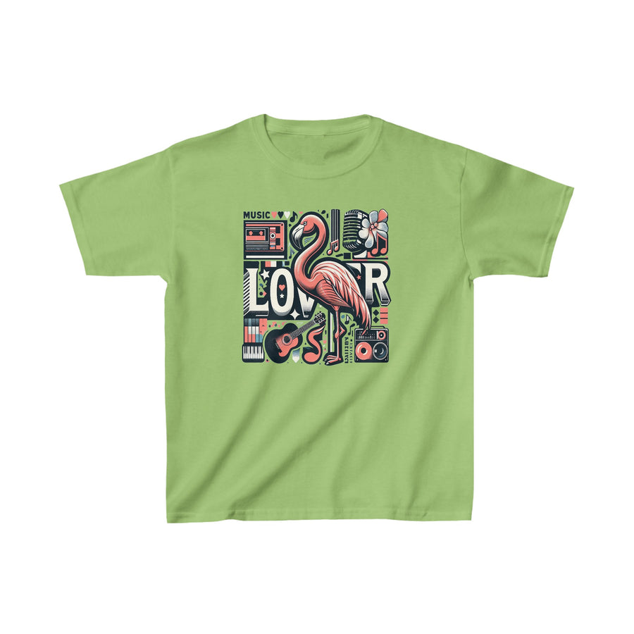 Kids Front and Back Print Heavy Cotton™ Tee Shirt