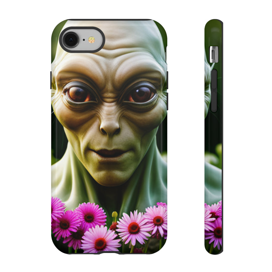 Alien design Phone Case.