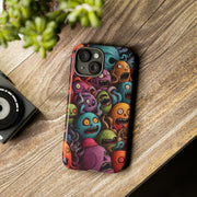 Tough Phone Cases, Colorful Scary Design, Apple iPhone, Samsung Galaxy, and Google Pixel devices with premium-quality custom protective phone cases.