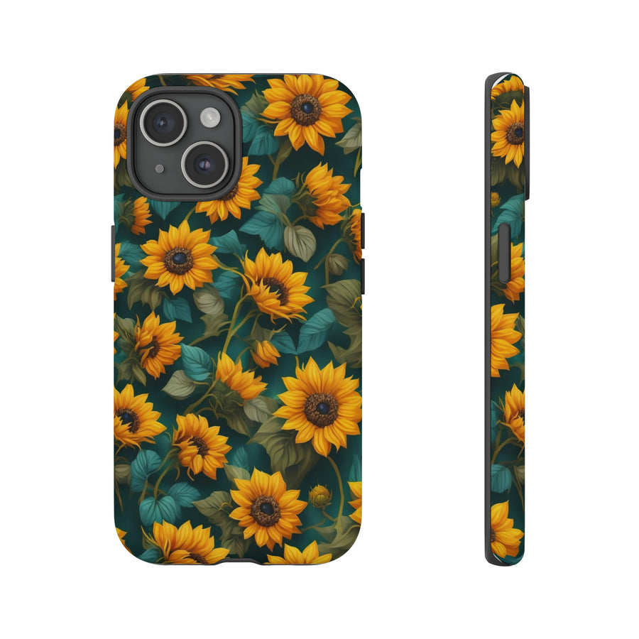 Tough Phone Cases, Floral Design, Apple iPhone, Samsung Galaxy, and Google Pixel devices with premium-quality custom protective phone cases.