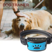 Vibrating Collar Stops Barking, Charges with USB, Trains Dogs Collar