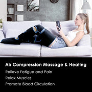 Air pressure blood circulation massager device.