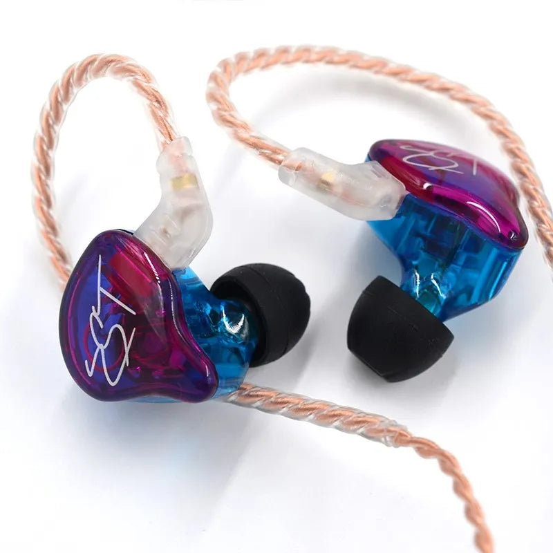 Earphones 3.5mm In Ear Monitors Noise Cancelling HiFi Music