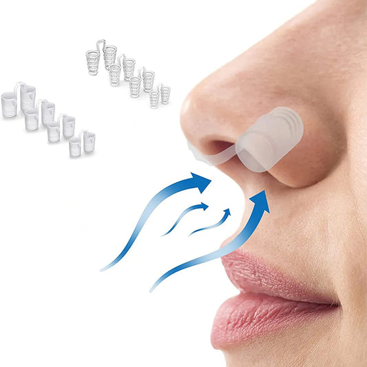 Anti-Snoring Nasal Dilator Nose Clip Snore Stopper Silent Sleep Aid Device for Men Anti-Snoring Anti-Ronco