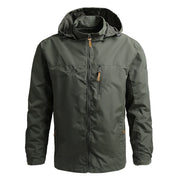 Men's Waterproof Windbreaker Jacket for Winter, Hiking, and Casual Wear