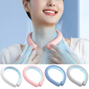 Summer Heatstroke Prevention: Cooling Neck Ring for Outdoors. Ice Cushion Tube for hands-free heat relief.