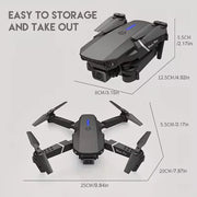 New E88Pro RC Drone with 4K Camera, Dual HD Camera, Foldable Design, WiFi FPV, Height Hold, for Sale.