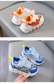 Kids Casual Sneaker Boys Girls Breathable Light-Up Tennis Shoe